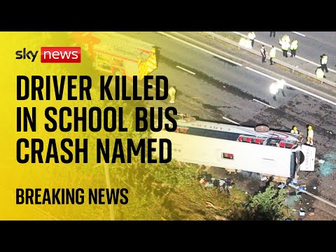 M53 school bus crash: Driver who died named as Stephen Shrimpton