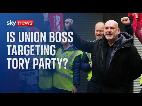 Rail strikes: Union boss ‘targeting the Tory party conference’