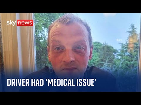 School bus crash: Driver who died is named as family says he ‘suffered medical issues’ at the wheel