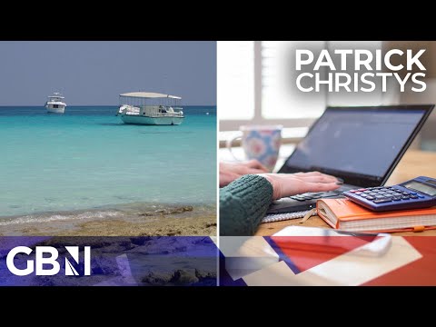 Working from…  THE BEACH?!: ‘If you’re in Barbados you don’t care about potholes in Bognor!’