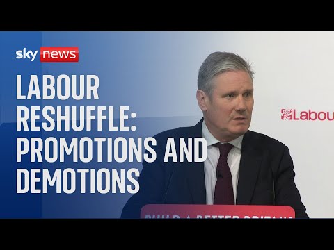 Labour reshuffle: The promotions and demotions in Starmer’s top team as election looms