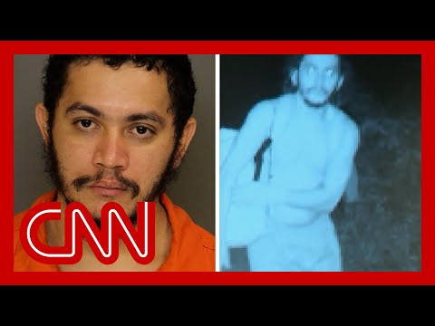 Schools cancel classes after escaped killer is spotted on surveillance camera