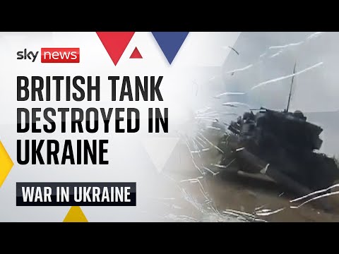 Ukraine War: ‘First’ British Challenger 2 tank destroyed on frontline