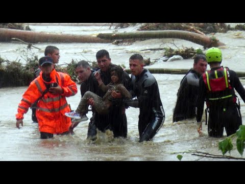 At least 7 people die as torrential rain triggers flooding in Greece, Turkey and Bulgaria | ITV News