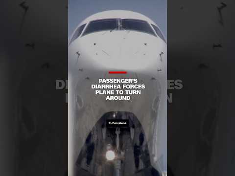 Passenger’s diarrhea forces plane to turn around