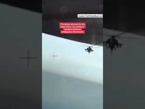 Ukraine drone intact after chase