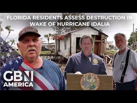 Florida residents find hometown in ruins in wake of Hurricane Idalia