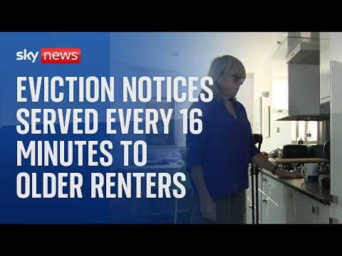 Older renters served with an eviction notice every 16 minutes, says research