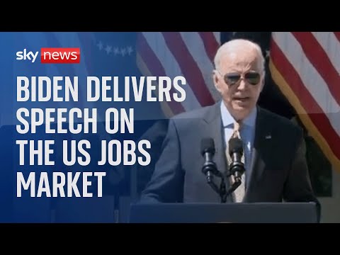 Joe Biden delivers speech about US jobs