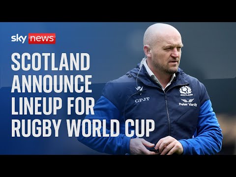 Watch live: Scotland media briefing ahead of the 2023 Rugby World Cup