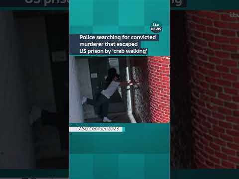 Police search for convicted murderer that escaped US prison by ‘crab walking’  #usa #pennsylvania