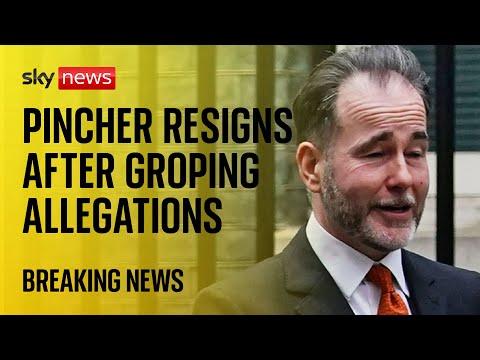 Tory MP Chris Pincher resigns after suspension from Commons over groping allegations