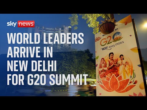 Watch live: Leaders from across the world arrive at the G20 summit