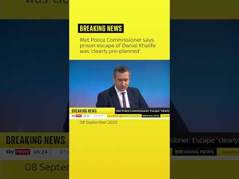 Prison escape of Daniel Khalife was “clearly pre-planned”
