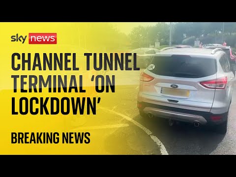 Channel tunnel terminal shut after suspicious car stopped