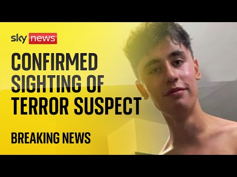 BREAKING: Confirmed sighting of escaped terror suspect