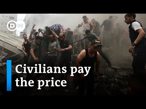 After the attack on Israel, what is the situation on the ground inside the Gaza Strip? | DW News