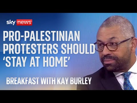 Israel-Hamas war: Foreign secretary urges pro-Palestinians to ‘pause’ protests