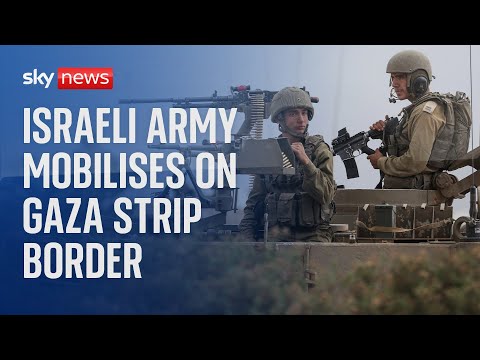 Watch live: Israel-Hamas war latest – White House lit up in blue and white