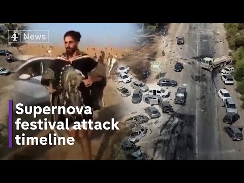 Israel Supernova festival attack – timeline of the massacre