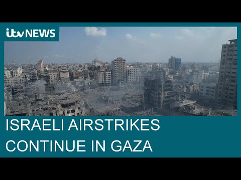 Israel takes ‘full control’ of Gaza border as fighting enters fourth day | ITV News