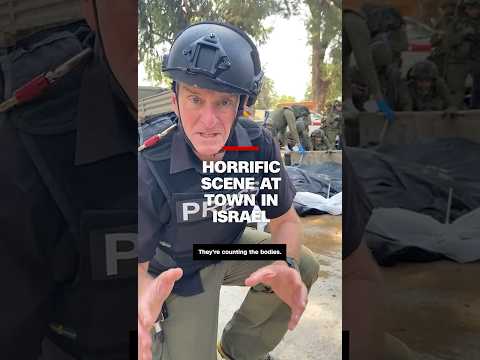 Horrific scene at town in Israel