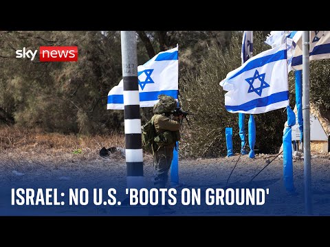 Israel: ‘No plans for US boots on ground in Israel’ – national security spokesperson