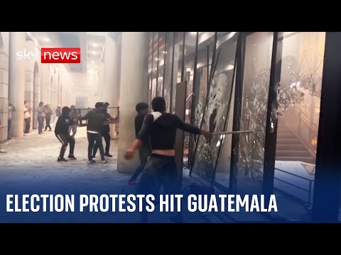 Guatemala: Shops looted in protests against attorney general as president condemns vandalism