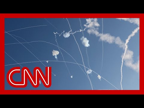 Watch as Iron Dome intercepts Hamas’ rockets over CNN correspondent’s head