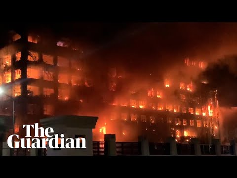 Fire breaks out at police premises in Egypt’s Ismailia