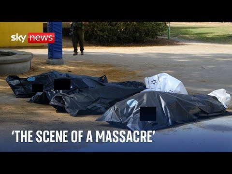 Israel-Hamas war: ‘The scene of a massacre’