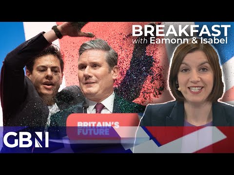 ‘The glitter SUITED Keir Starmer!’ | Bridget Phillipson reacts to stage intruder