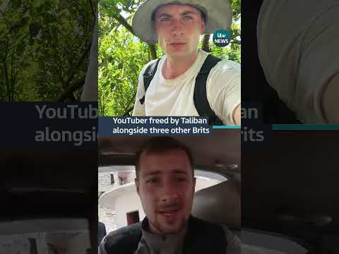 Taliban release four Brits #itvnews #news