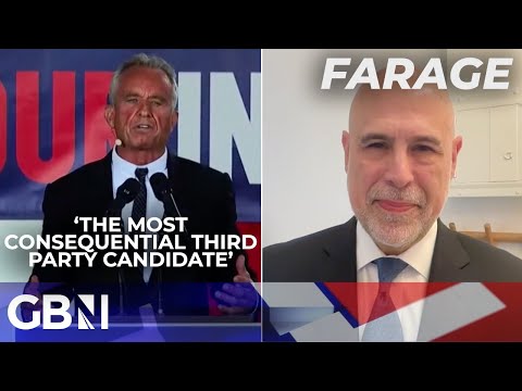 How could Robert F Kennedy Jr. running as a third-party candidate impact the 2024 election? | Farage