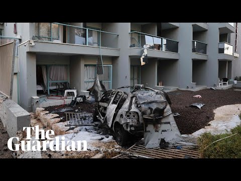 ‘The whole house shook’: rocket fire from Gaza continues to hit Israeli coastal towns