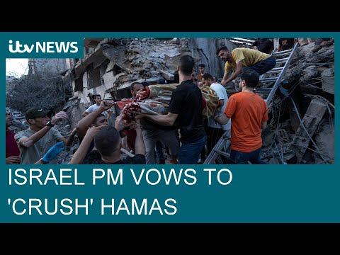 Calls for safe routes out of Gaza as Israel’s plans invasion to ‘crush and destroy’ Hamas | ITV News