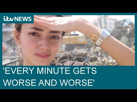 Inside Gaza: Palestinian journalist, 22, says ‘it’s massacre, complete genocide’ | ITV News
