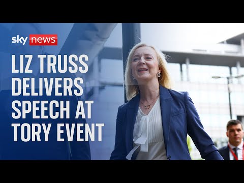 Watch live: Liz Truss delivers speech at “Great British Growth” rally