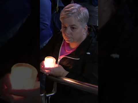 A candlelit vigil has been held in Glasgow to remember the victims of the Hamas attacks on Israel