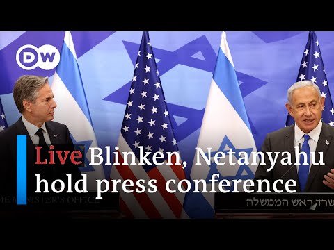 Live: US Secretary of State Anthony Blinken speaks to the press in Israel I DW News