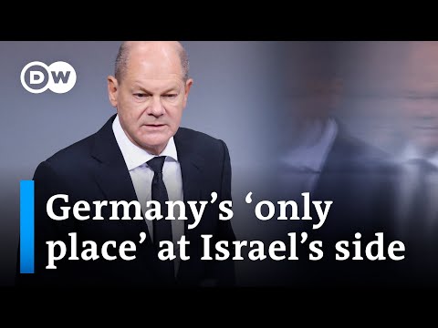 German Chancellor slams Palestinian president’s silence on Hamas attack I DW News