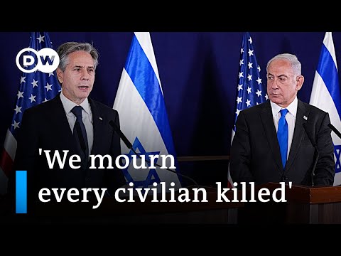 Antony Blinken visits Israel, reiterates US support I DW News