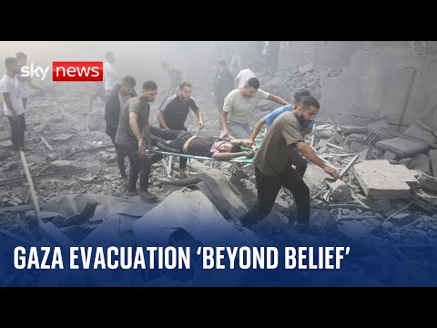 Israel-Hamas war: Palestine Red Crescent Society ‘shocked’ over Gaza evacuation order