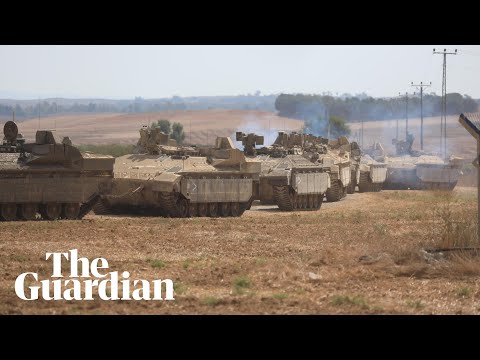 Tanks seen moving in southern Israel as military orders Gaza evacuation