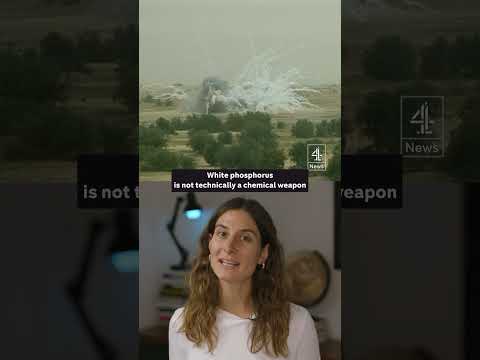 Is Israel using white phosphorus over Gaza?