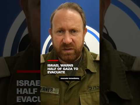 Israel warns half of Gaza to evacuate