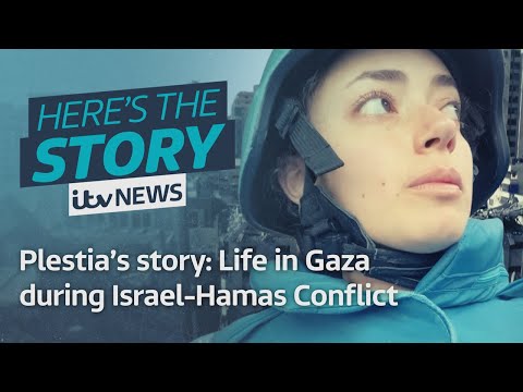 Plestia’s story: Life in Gaza during Israel-Hamas Conflict | ITV News