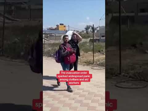 Israel-Hamas war: Thousands flee northern Gaza after Israel’s military orders civilians to evacuate
