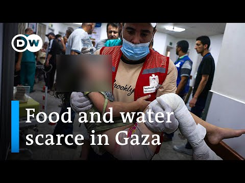 Gaza health system on the brink of collapse, says UN as Palestinians flee south | DW News