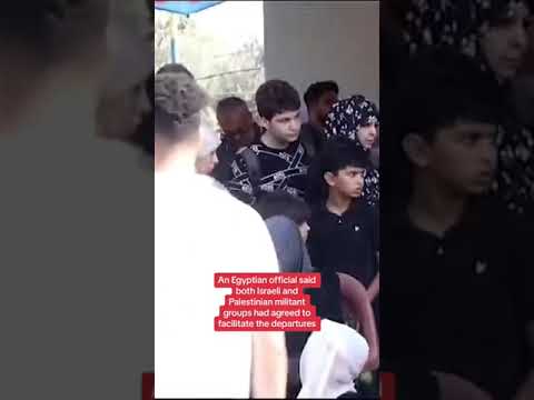 Gaza: Foreign nationals at Rafah Crossing